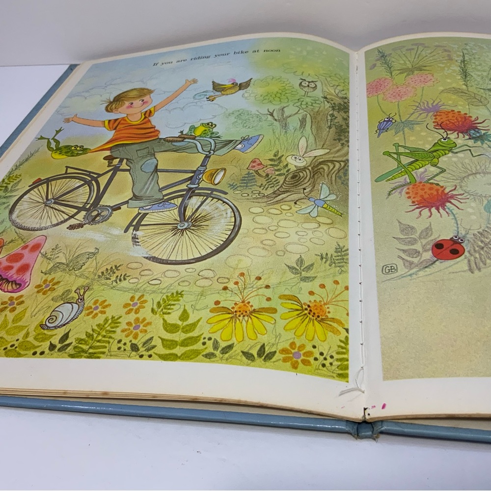 Never Talk to Strangers Vintage Hardcover Children’s Big Golden Book Irma Joyce - Picture 8 of 15